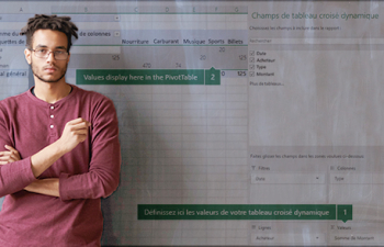 Améliorer la présentation et l’affichage dans ton tableau croisé dynamique Excel