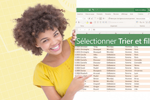 Filtrer et trier les données d'un tableau Excel