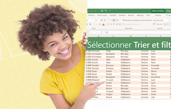 Filtrer et trier les données d’un tableau Excel